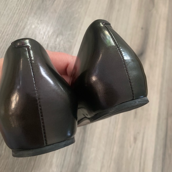 Cole Haan Flats with NikeAir technology Sz 7 Juliana Black withPink insole - Picture 6 of 6